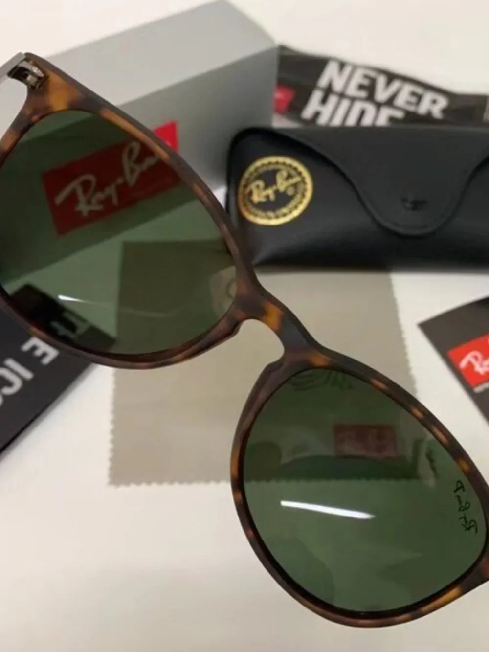 Ray-Ban 4171 Polarized Tortoiseshell 54mm - Picture 2 of 6
